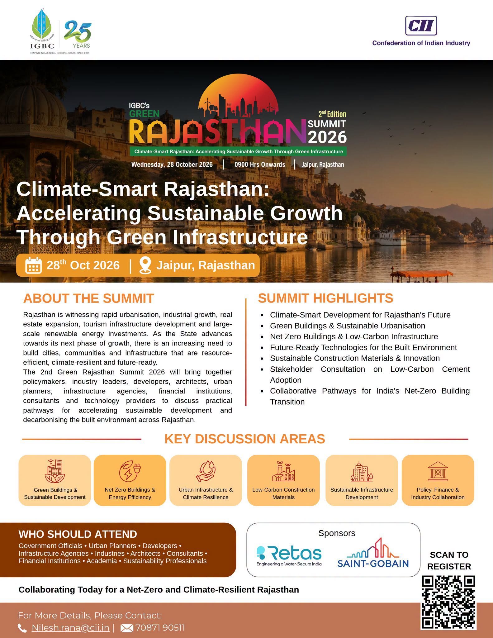 IGBC’s Green Rajasthan Summit 2026 to Focus on Climate-Smart Development and Green Infrastructure