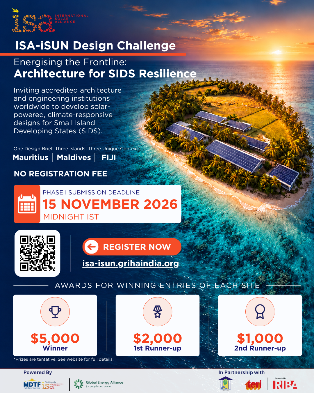 ISA-iSUN Design Challenge Invites Architecture and Engineering Students to Design Climate-Resilient Island Tourism